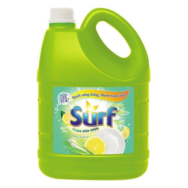 SURF NRC hương chanh sả 4kg/3 can