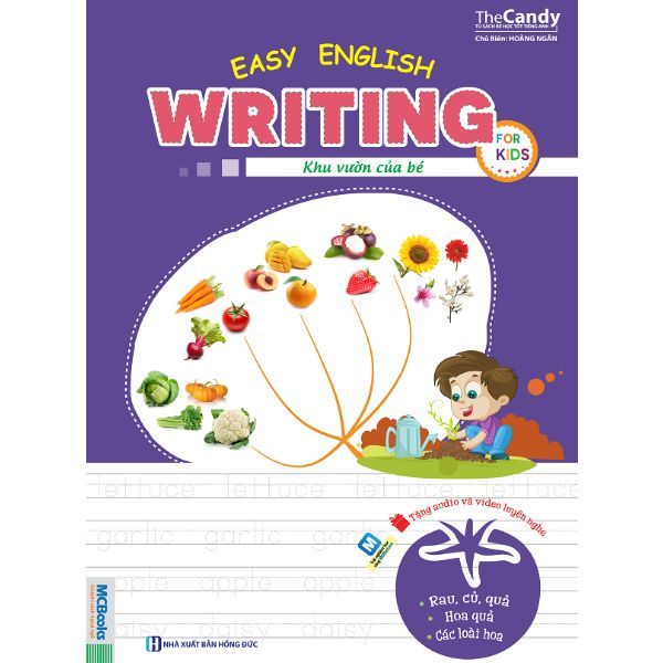 Easy English Writing For Kids – Khu Vườn Của Bé
