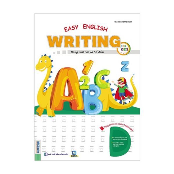 Easy English Writing For Kids Bảng Chữ Cái Và Số Đếm Cho Trẻ