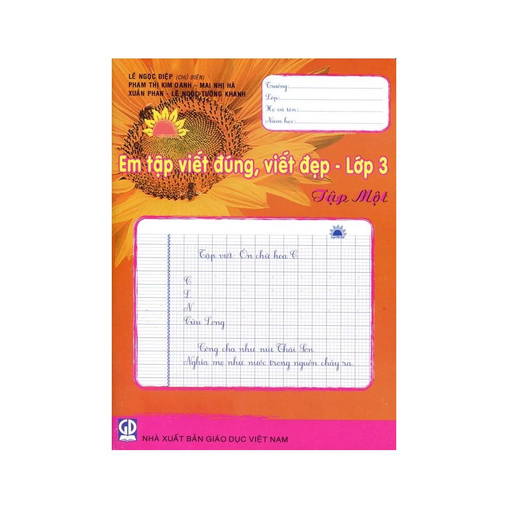 Em Tập Viết Đúng, Viết Đẹp Lớp 3 - Tập 1 (Tái Bản 2020)