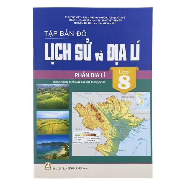  Tập Bản Đồ Lịch Sử và Địa Lí 8 - Phần Địa Lí 