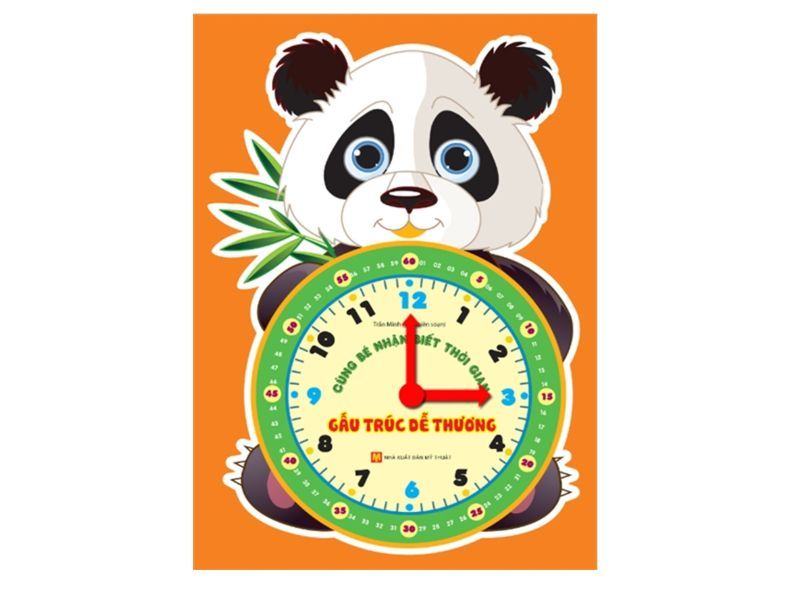 Cùng bé nhận biết thơi gian - Gấu trúc dễ thương