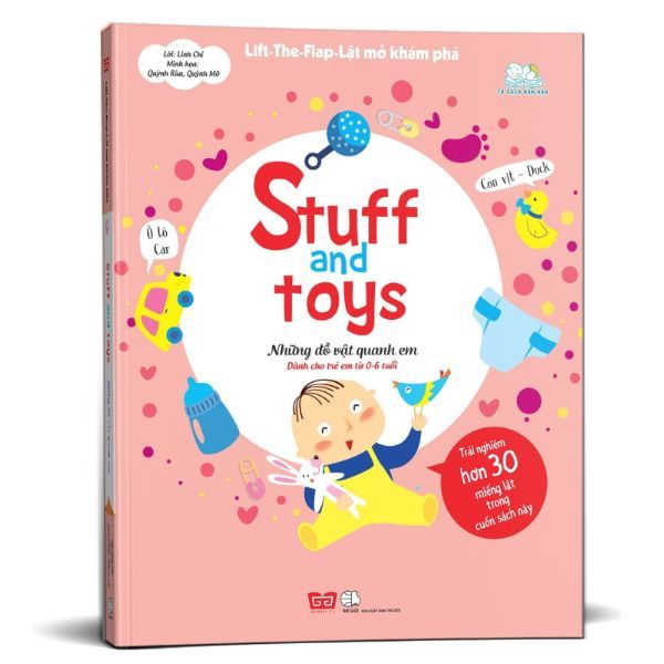 Lift-the-flap - Lật Mở Khám Phá - Stuff And Toys - Những Đồ Vật Quanh Em