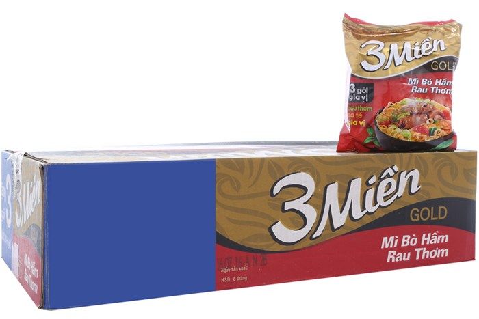 Mì 3 Miền Bò Hầm Rau Thơm ( 75g )