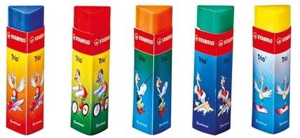 Gôm Tam Giác Trio Nhiều Màu (ER199)(N)