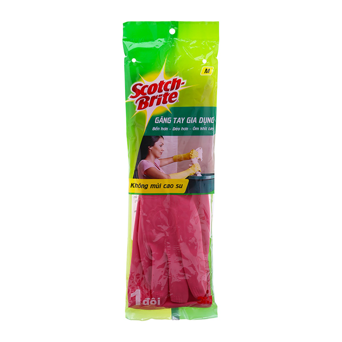 Găng Tay Gia Dụng Không Mùi Cao Su Scotch-Brite