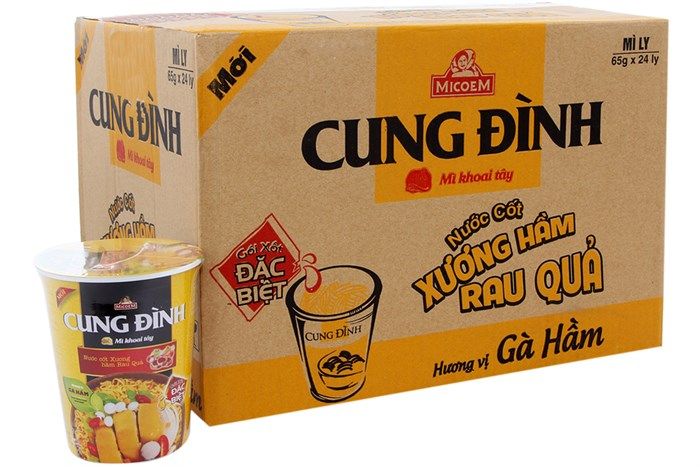Mì Ly Khoai Tây Cung Đình Gà Hầm (65g)