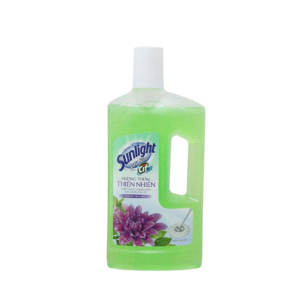 Nước Lau Sàn Sunlight - Hương Thơm Thiên Nhiên Hương Hoa Hạ (997ml)
