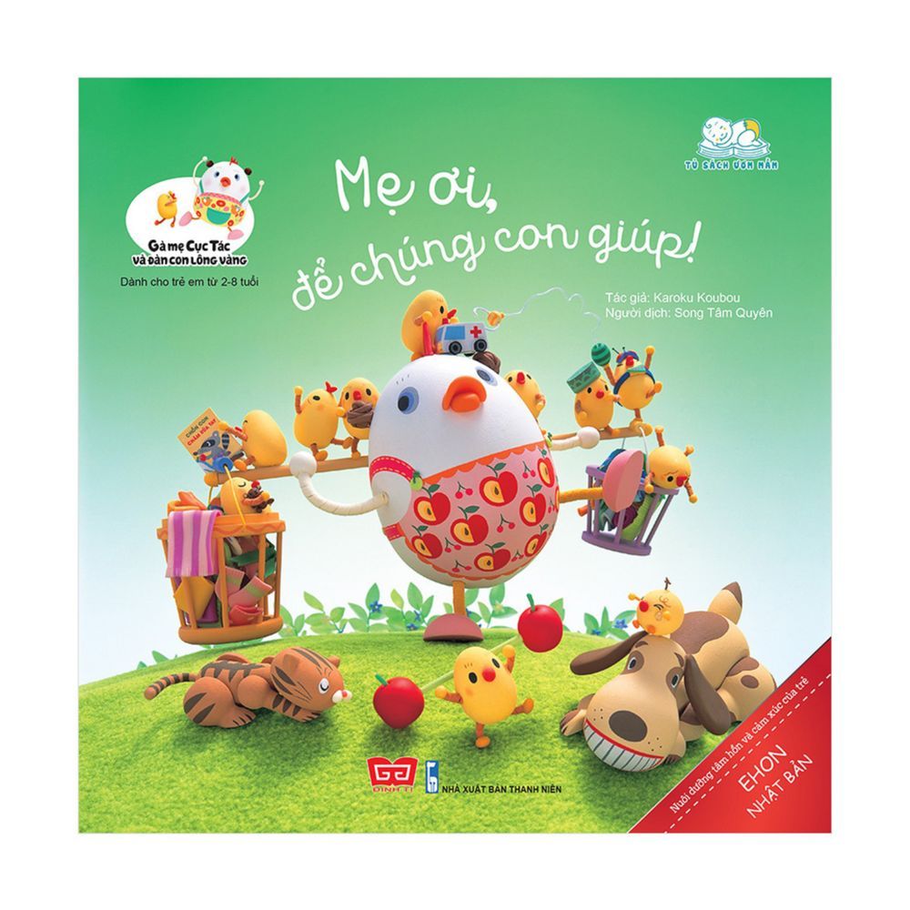 Gà Mẹ Cục Tác Và Đàn Con Lông Vàng - Mẹ Ơi, Để Chúng Con Giúp !