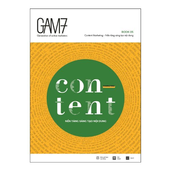 GAM7 Book No.5 Content Marketing - Nền Tảng Sáng Tạo Nội Dung