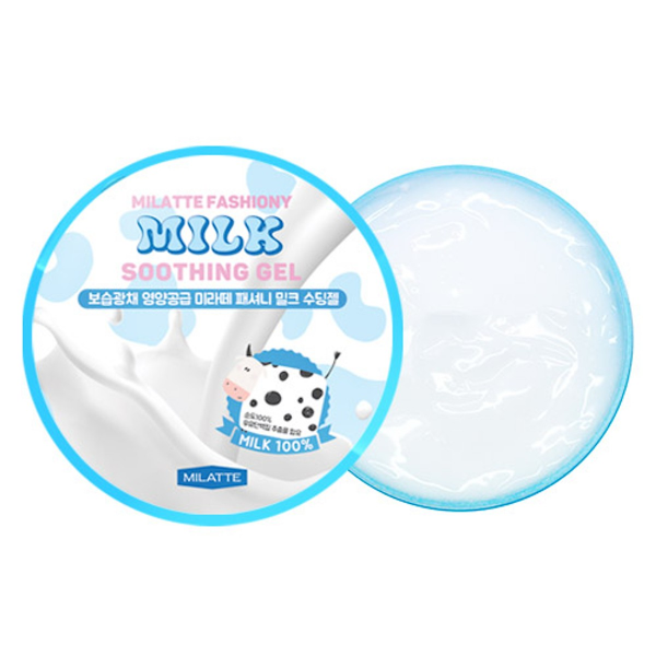  Gel Dưỡng Da Milatte Fashiony Milk Soothing Gel - Tinh Chất Sữa 