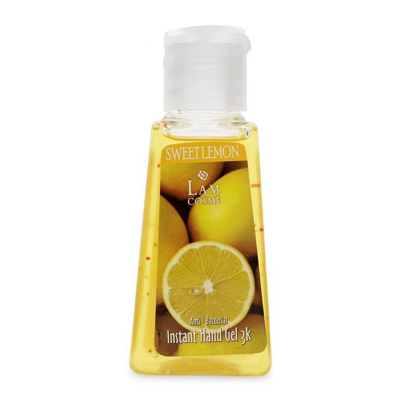 Gel Rửa Tay Khô 3k Lamcosmé - Sweet Lemon 60ml