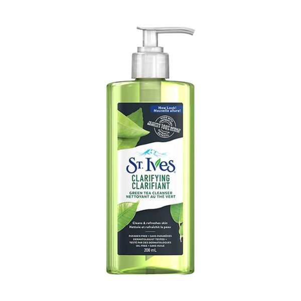 Gel Rửa Mặt Trà Xanh St.Ives Ngăn Ngừa Mụn (200ml)