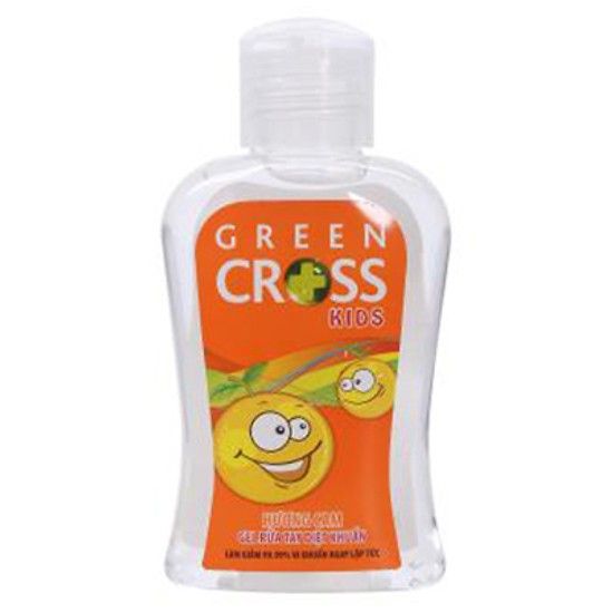 Gel Rửa Tay Green Cross Hương Cam Dành Cho Trẻ Em (100ml)