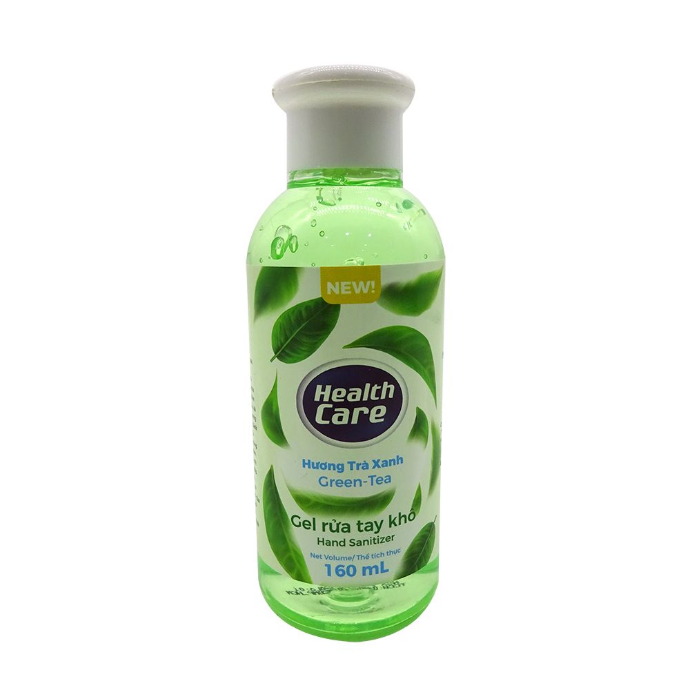 Gel Rửa Tay Khô Health Care Hương Trà Xanh (160ml)