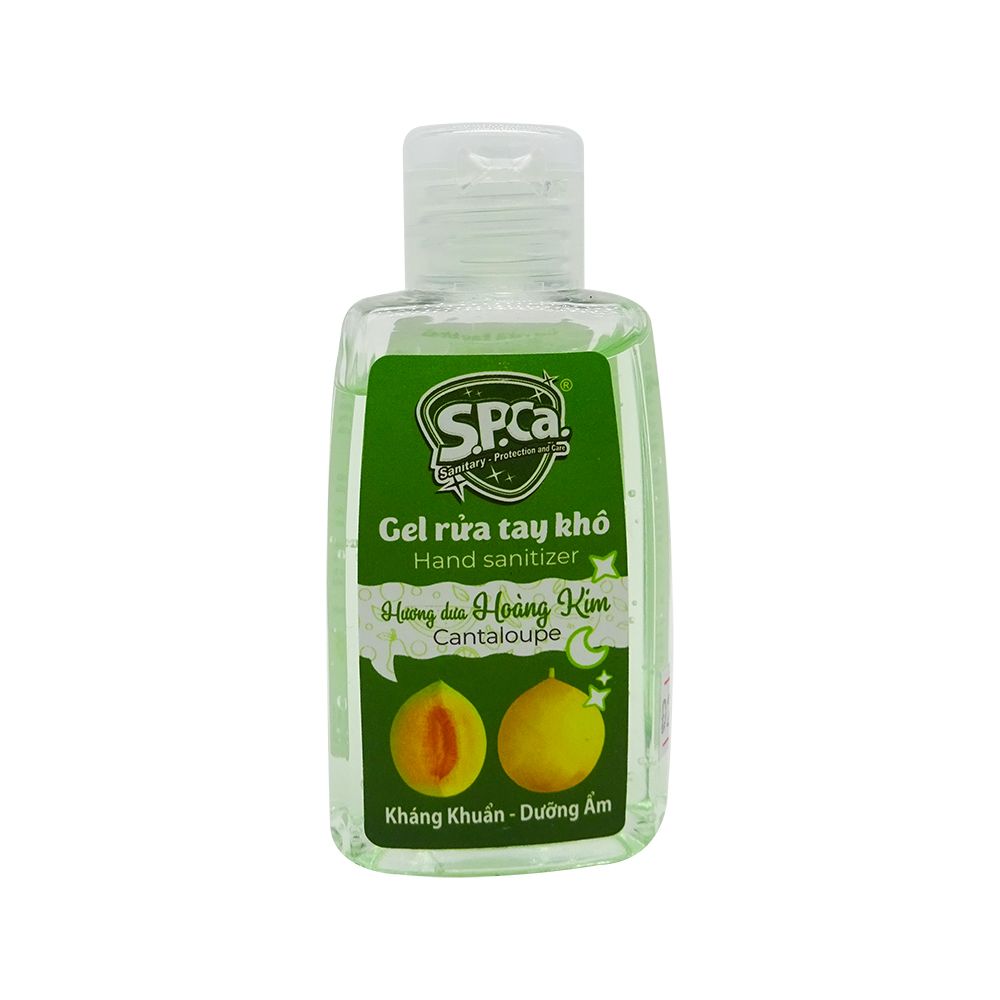 Gel Rửa Tay Khô S.P.Ca Hương Dưa Hoàng Kim (65ml)