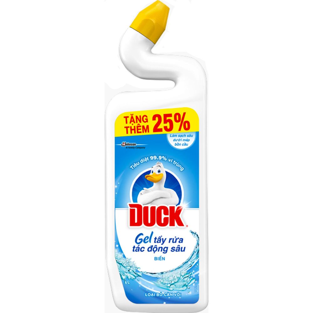  Gel Tẩy Rửa Duck Tác Động Sâu Hương Biển 625ml 
