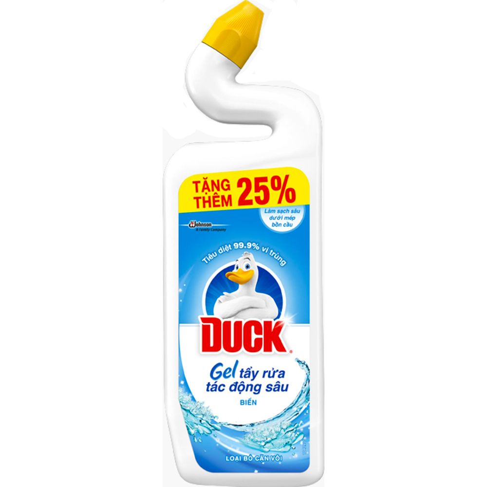 Gel Tẩy Rửa Duck Tác Động Sâu Hương Biển 625ml