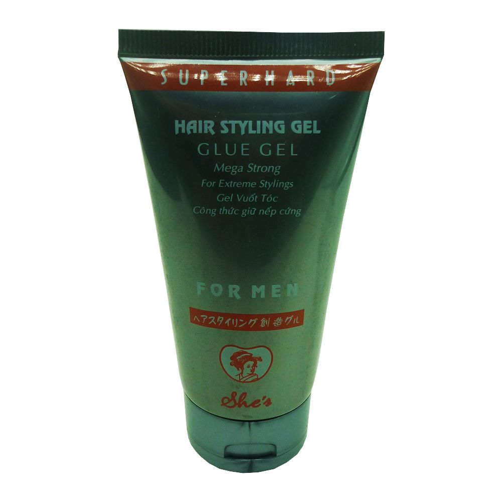 Gel Vuốt Tóc Cho Nam She's Công Thức Giữ Nếp Cứng 150g