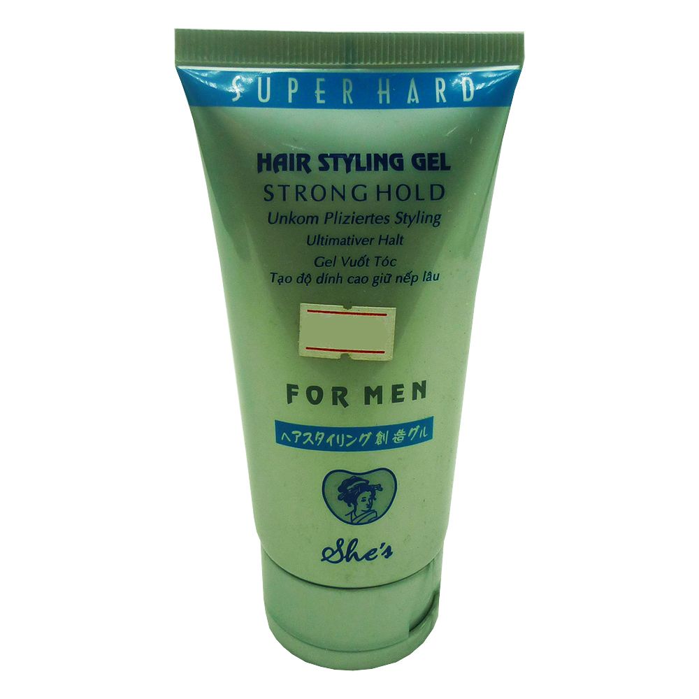 Gel Vuốt Tóc Cho Nam She's Tạo Độ Dính Cao Giữ Nếp Lâu 150g