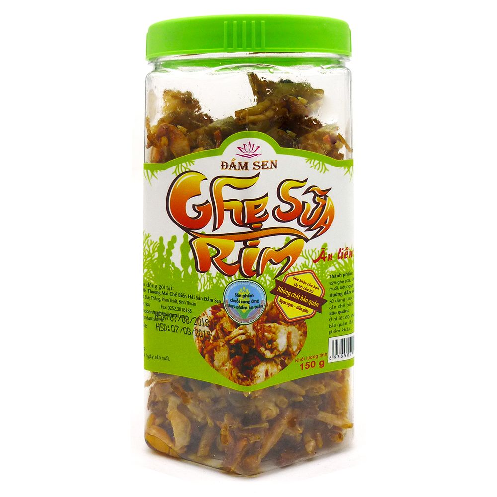 Ghẹ Sữa Rim Đầm Sen (150g)