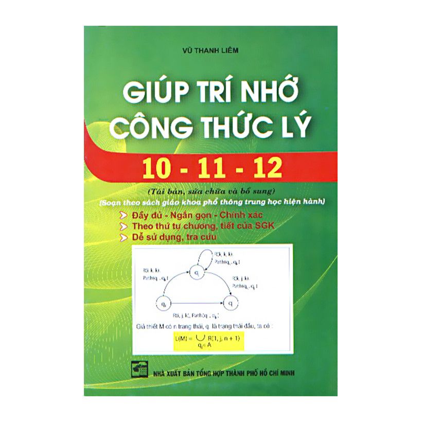 Giúp Trí Nhớ Công Thức Lý 10 - 11- 12