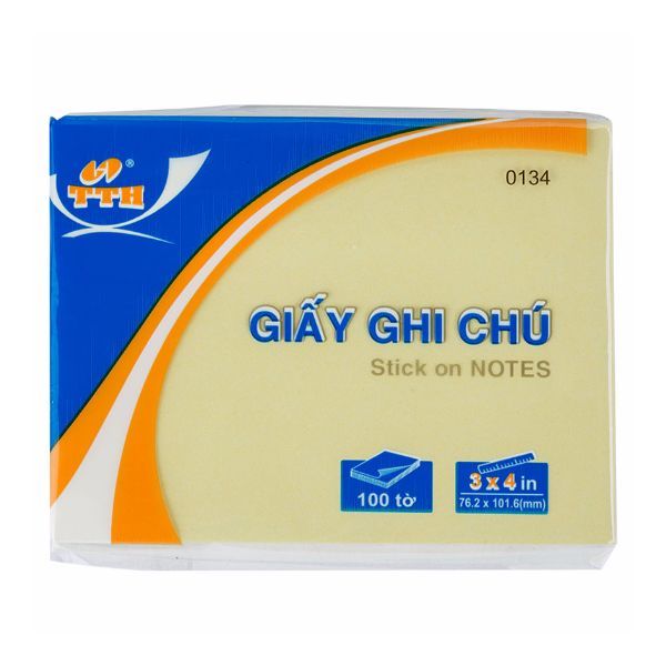Giấy Ghi Chú TTH (3x4 in) - 0134