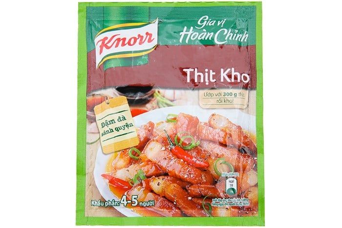 Gia Vị Hoàn Chỉnh Thịt Kho Knorr Gói (28g)