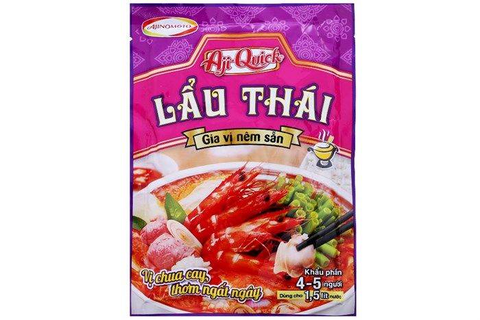 Gia Vị Nêm Sẵn Lẩu Thái Aji - Quick (55g)