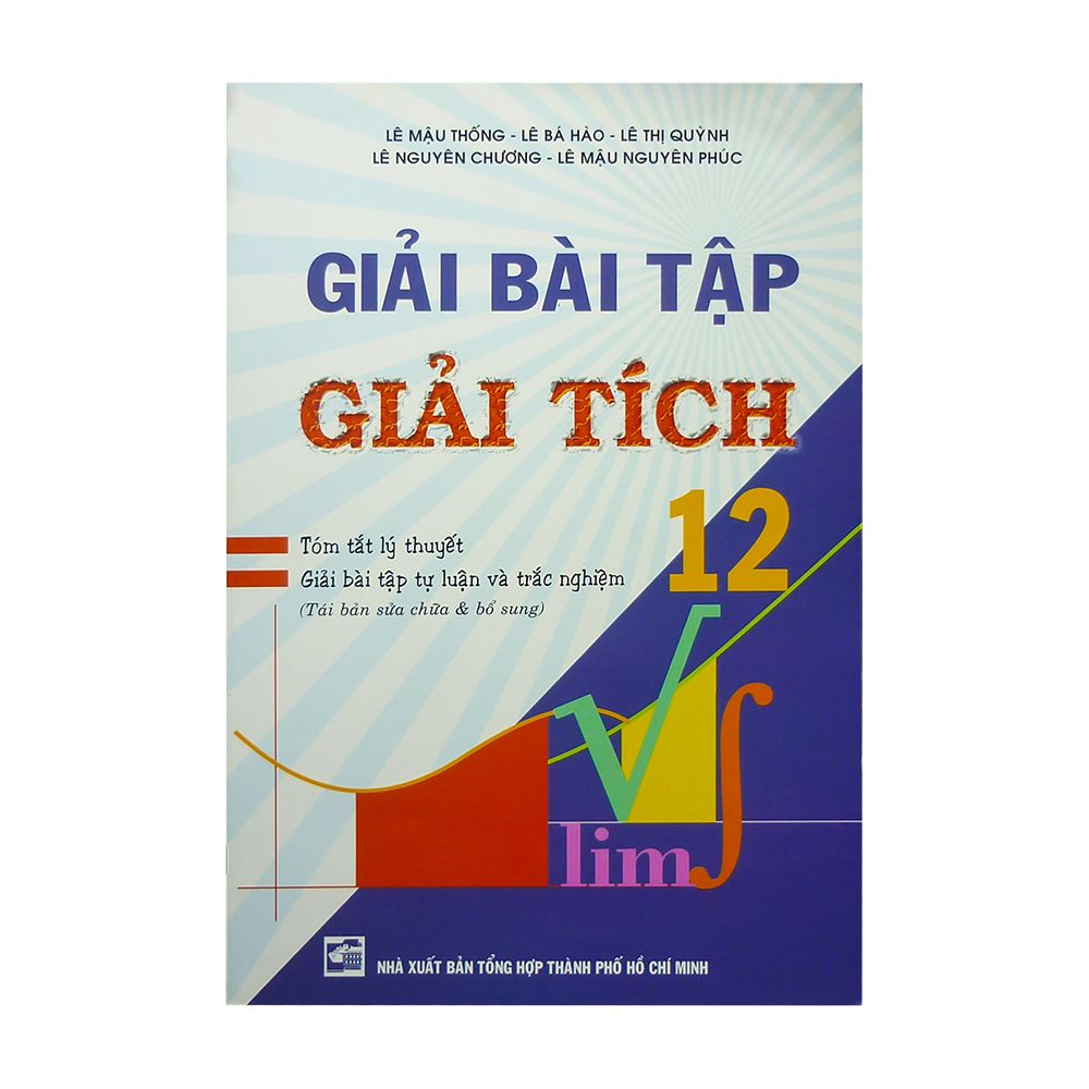 Giải Bài Tập Giải Tích 12