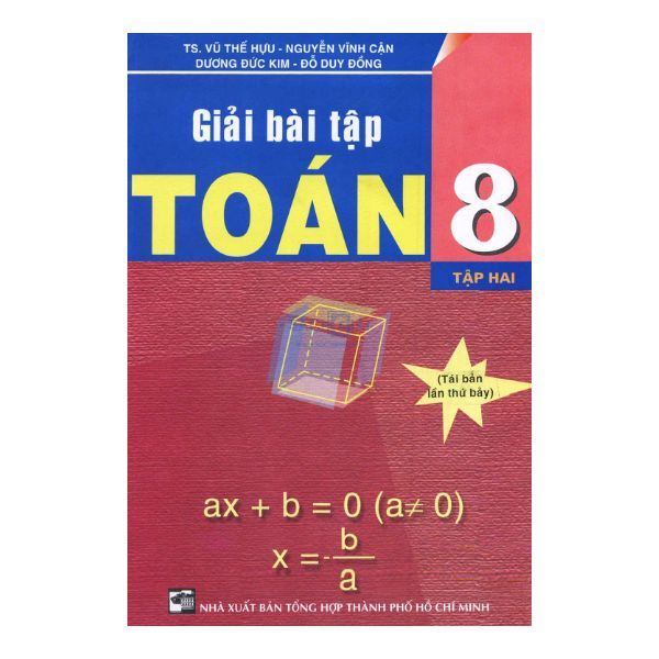 Giải Bài Tập Toán Lớp 8 (Tập 2)