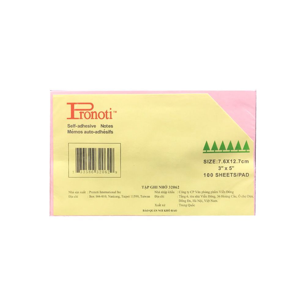 Giấy note Pronoti 3x5 (32062)