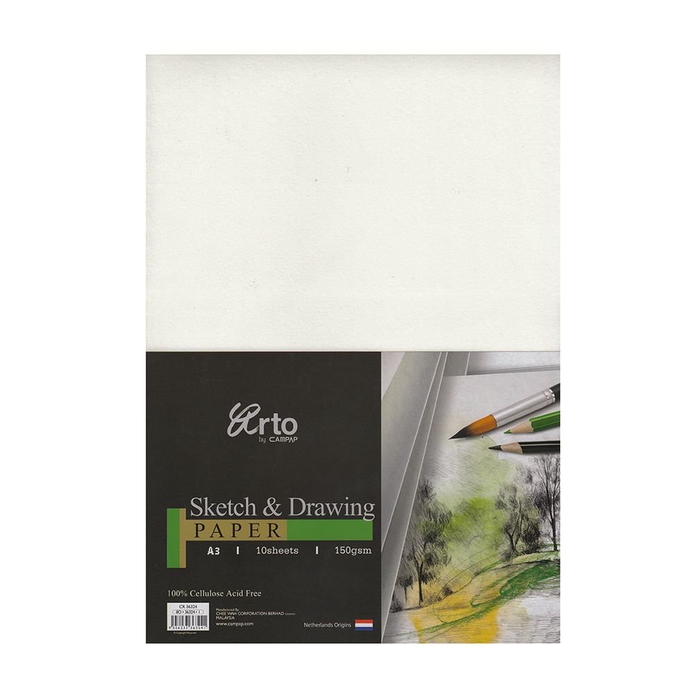 Giấy Phác Thảo Và Bản Vẽ Khổ A3 CR36323 (10 Tờ)