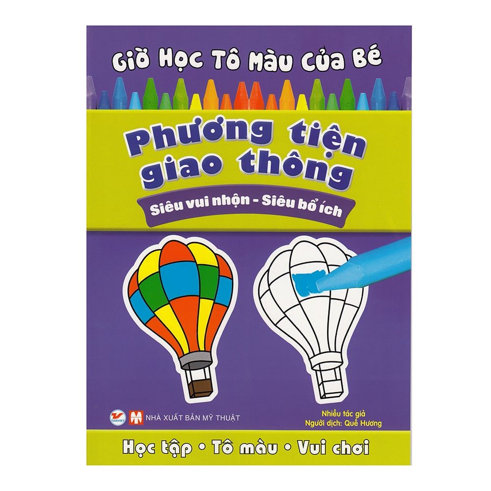 Giờ Học Tô Màu Của Bé - Phương Tiện Giao Thông