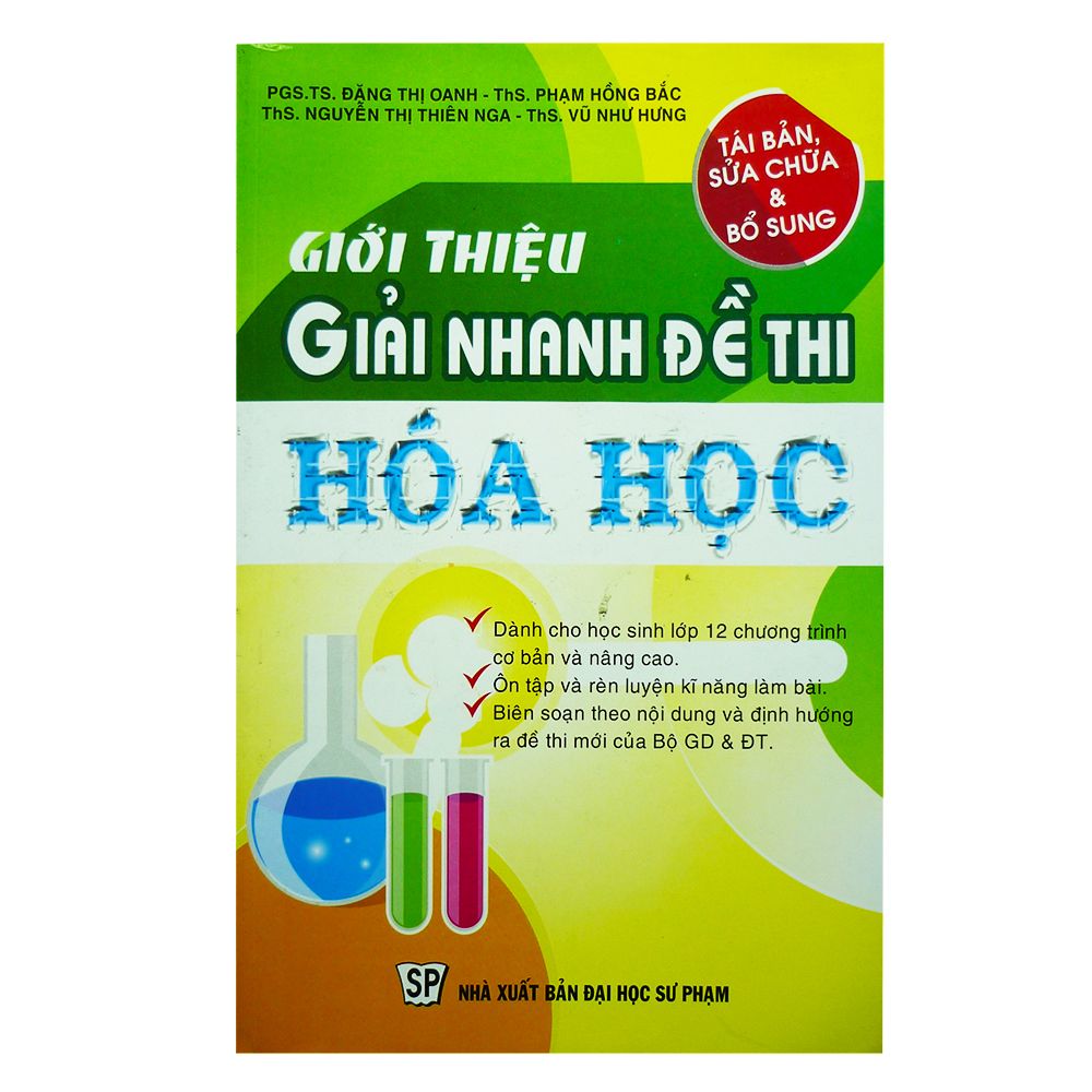 Giới Thiệu Giải Nhanh Đề Thi Hóa Học
