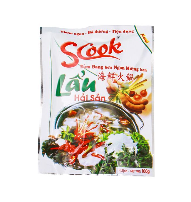 Gói Nước Dùng Lẩu Hải Sản Scook