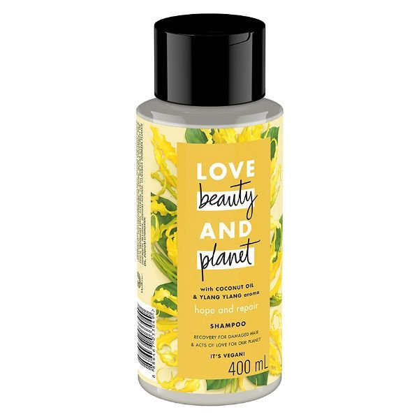 Dầu Gội Phục Hồi Hư Tổn Love Beauty And Planet Hope And Repair (400ml)
