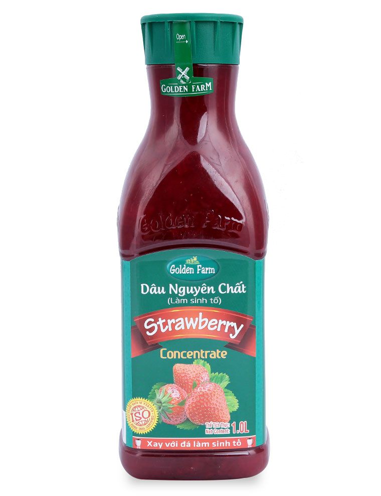 Golden Farm - Dâu Nguyên Chất (Làm Sinh Tố) ( 1.0 lít )