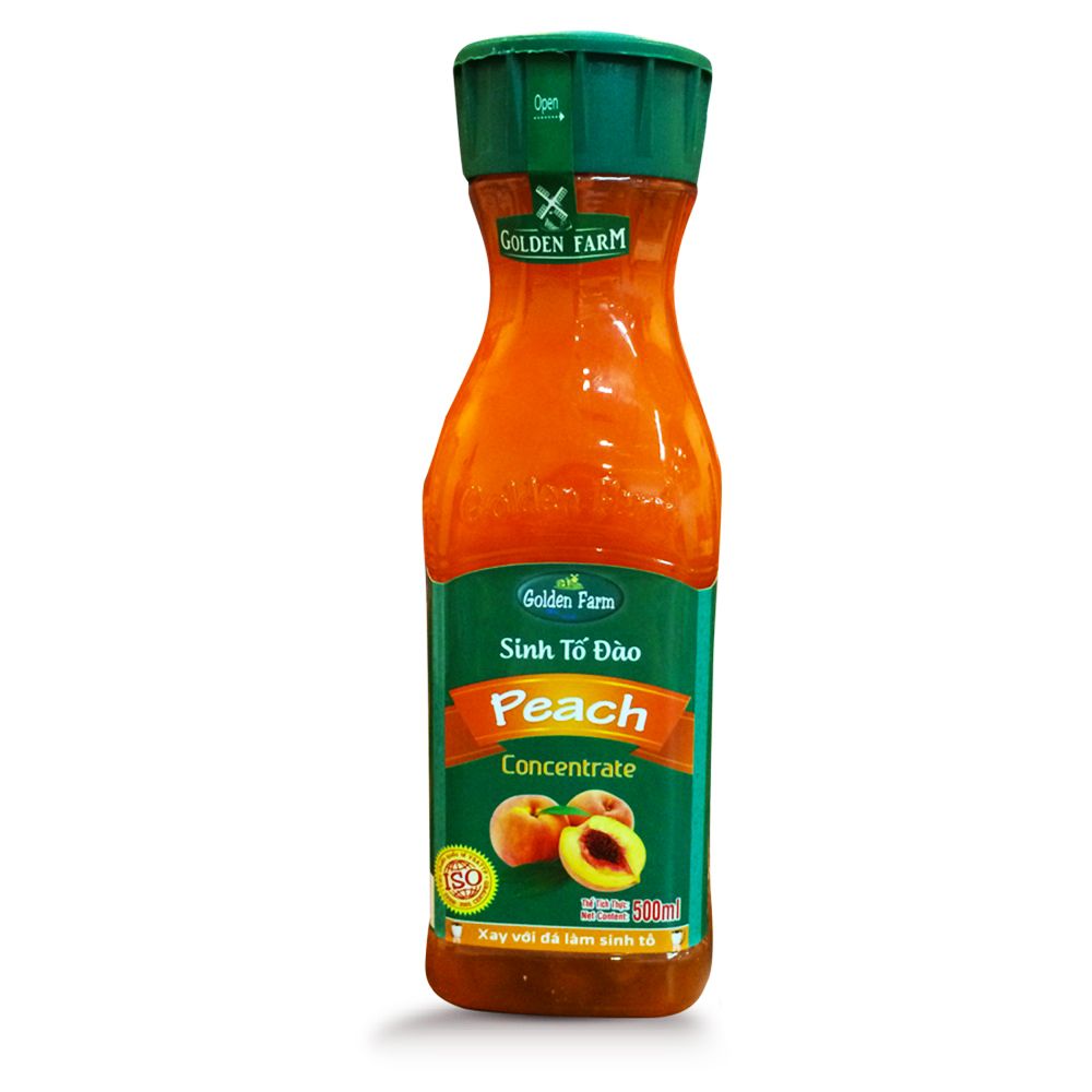 Golden Farm - Sinh Tố Đào ( 500ml)