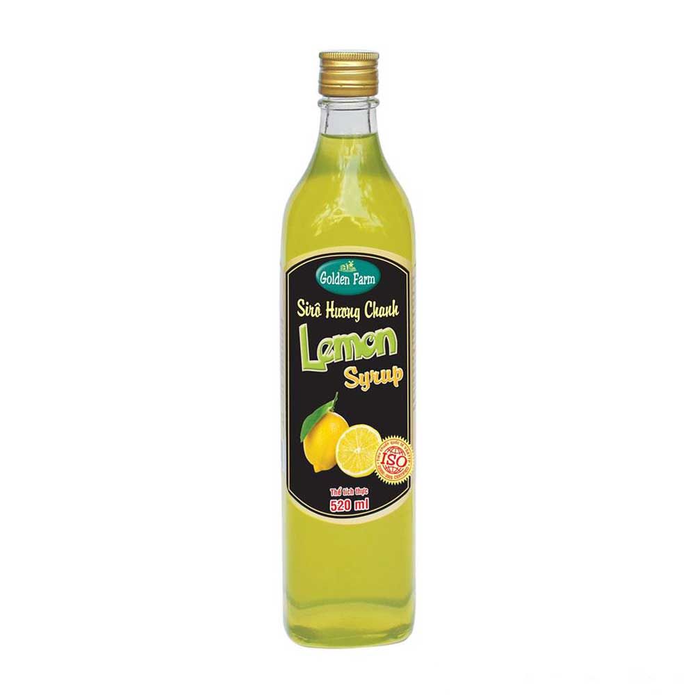 Golden Farm - Siro Hương Chanh (520ml)