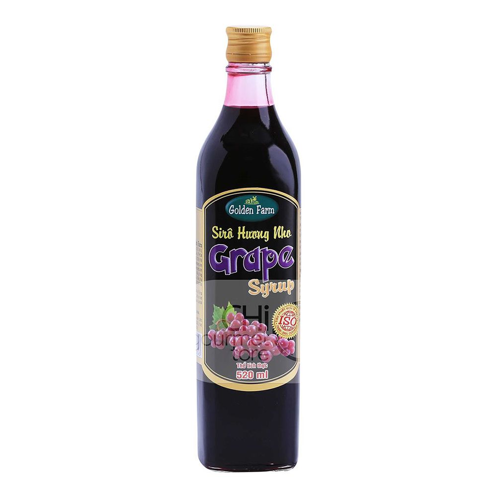 Golden Farm - Siro Hương Nho (520ml)