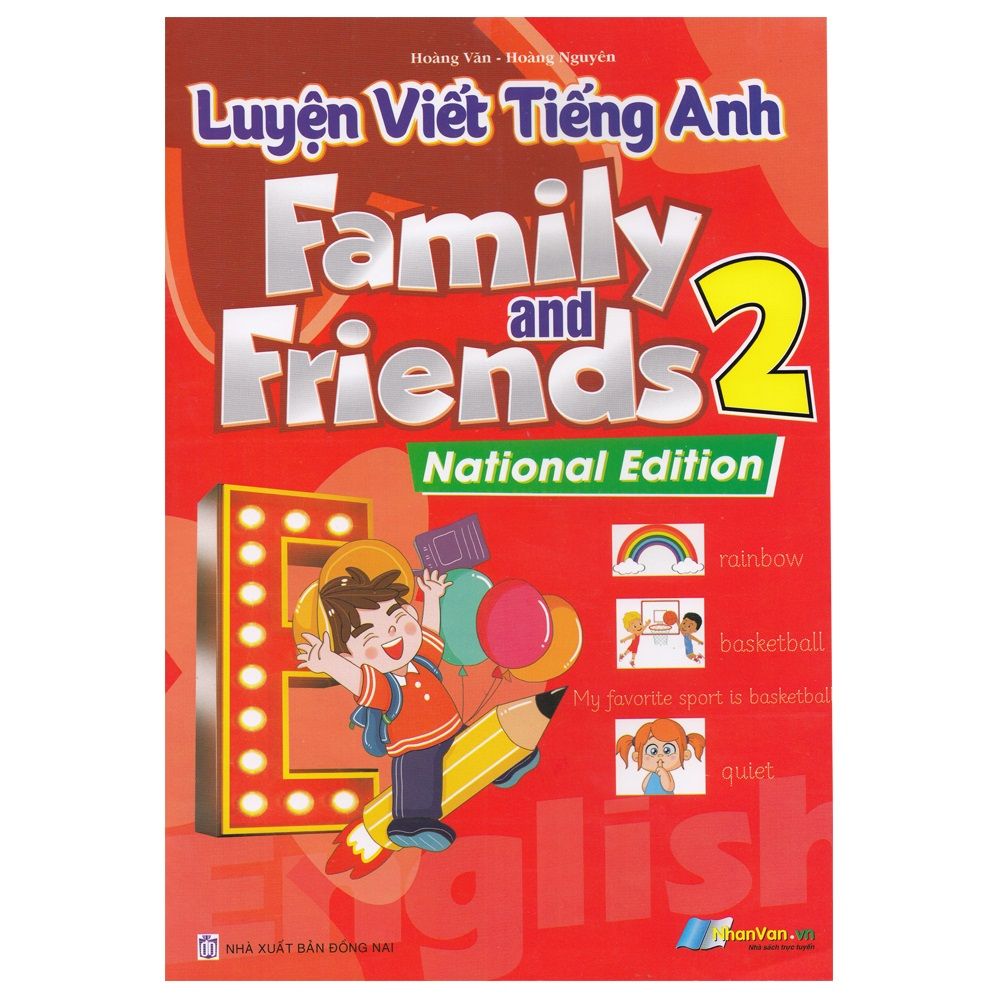  Luyện Viết Tiếng Anh Family And Friends 2 National Edition 