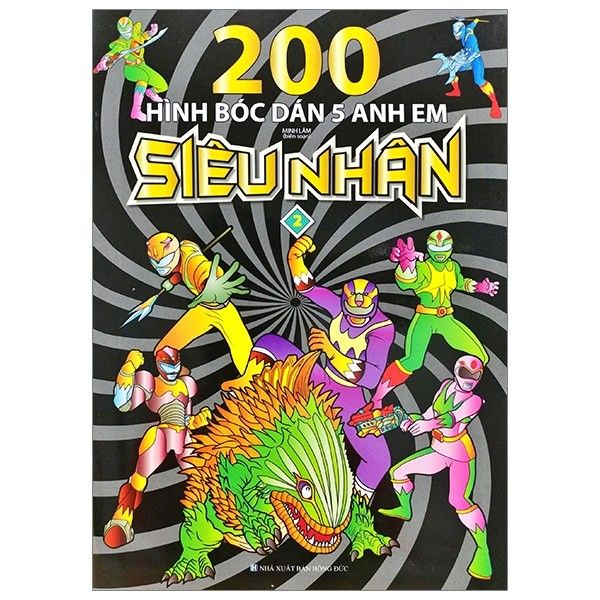 200 Hình Bóc Dán 5 Anh Em Siêu Nhân - Tập 2