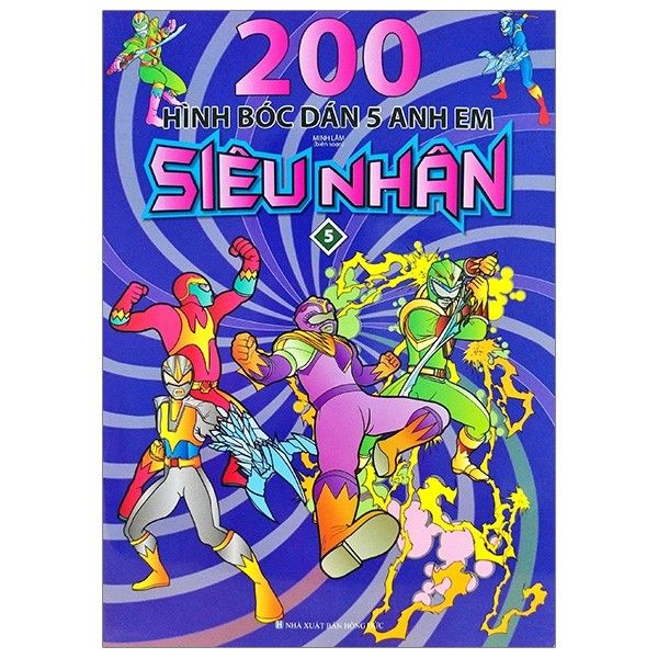 200 Hình Bóc Dán 5 Anh Em Siêu Nhân - Tập 5