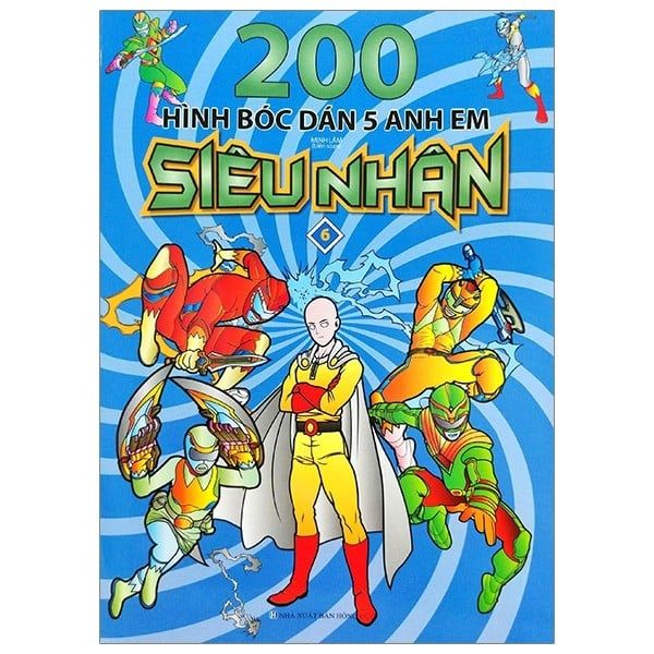 200 Hình Bóc Dán 5 Anh Em Siêu Nhân - Tập 6