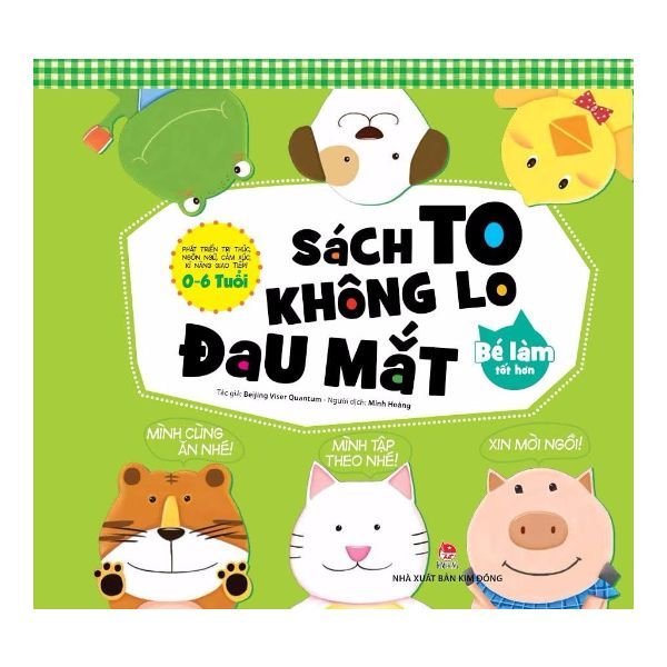 Sách To Không Lo Đau Mắt - Bé Làm Tốt Hơn