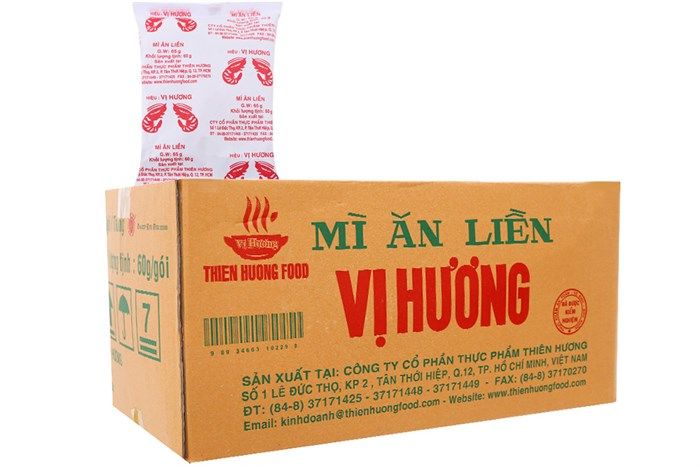 Mì Tôm Giấy Vị Hương (65g)