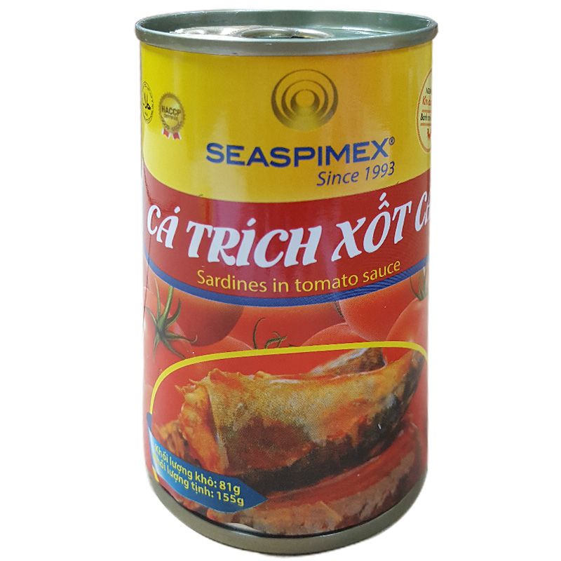  Hộp Cá Trích Xốt Cà (155g) 