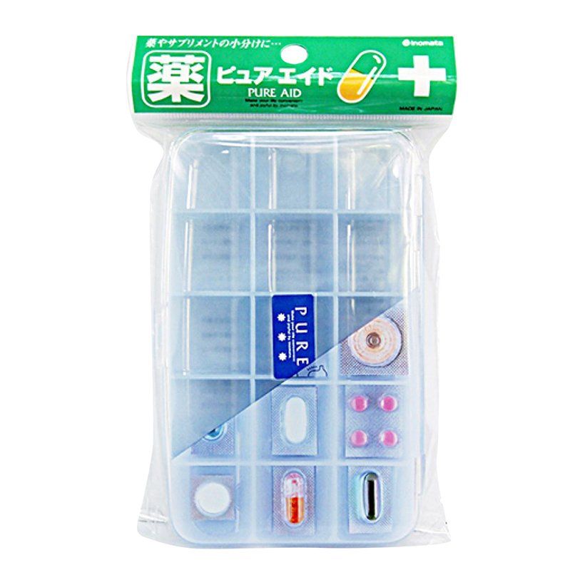 Hộp Đựng Thuốc Viên Inomata Pure 15,2 x 10 x 2,6cm