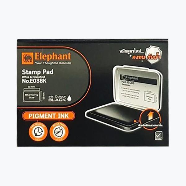 Hộp Dấu Kim Loại E03BLK - Màu Đen